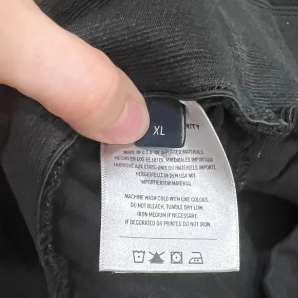 Citizens of Humanity Black Vero High Rise Denim Leggings XL - Picture 5 of 6